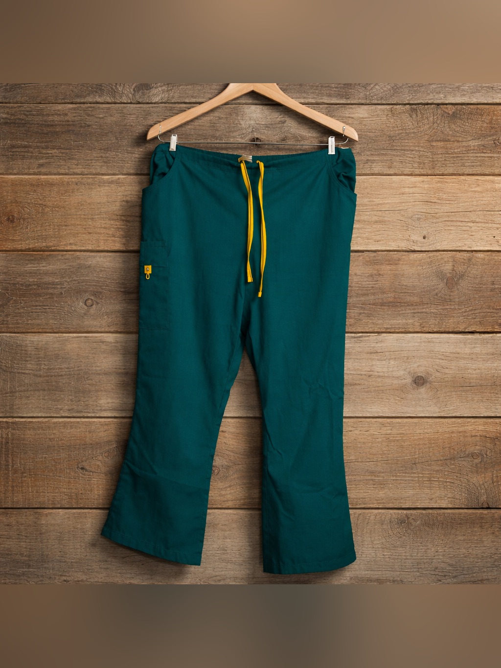 Wonderwink 3xl Origins Polyester Cotton The Romeo Flare Leg Cargo Scrub Pants